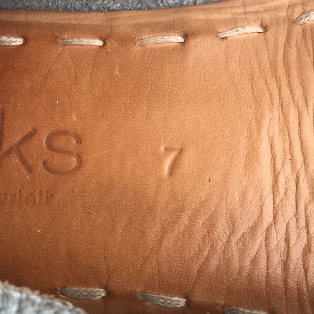 Tieks Cool Grey Leather Ballet Flats size 7
